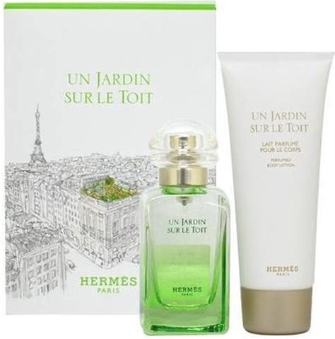 Hermes Un Jardin Sur Le Toit Edt Ml Ml Body Lotion Cadeauset