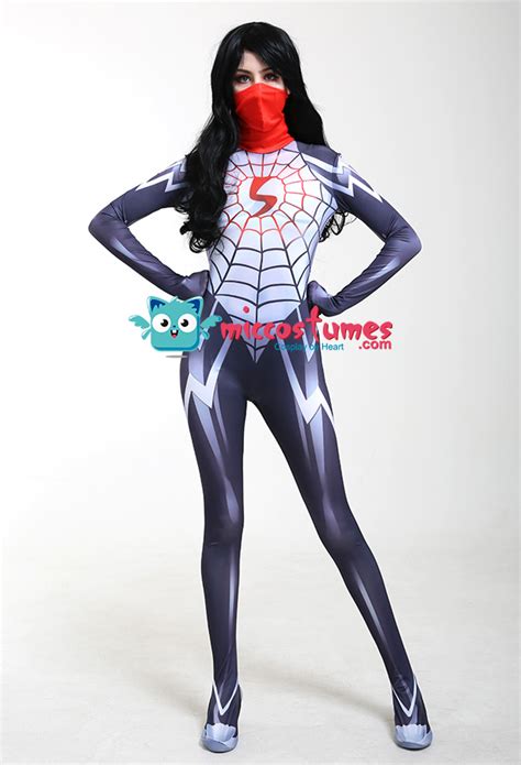 D Printed Silk Cindy Moon Cosplay Costume Jumpsuit Bodysuit Zentai