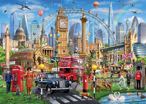 Gibsons London Calling Jigsaw Puzzle (1000 Pieces) – PDK