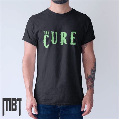 The Cure Band T Shirt The Cure Logo Tee Shirt Rock Merch Metal