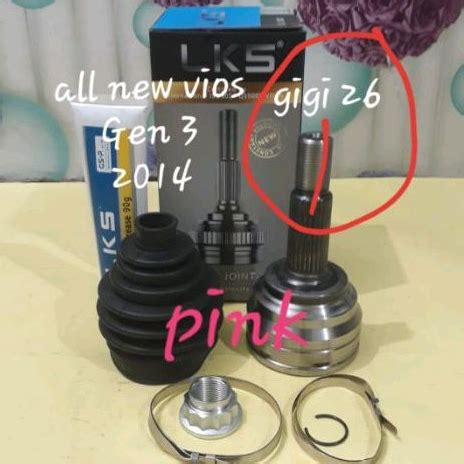 Jual Cv Joint Luar Outer As Roda Depan Luar Toyota All New Vios Limo