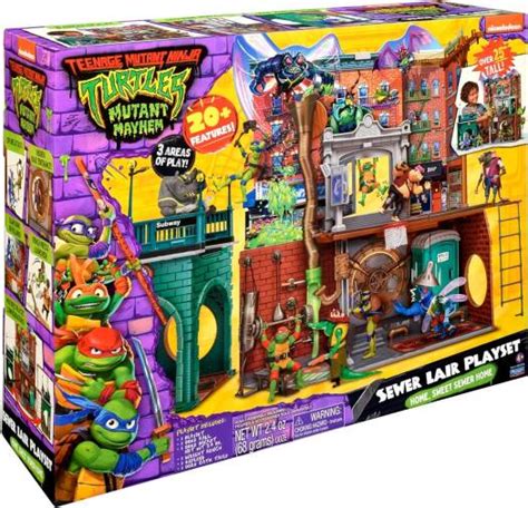 TMNT Movie Sewer Lair Playset Buy, Best Price. Global Shipping.