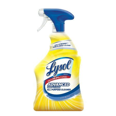 Advanced Deep Clean All Purpose Cleaner Lemon Breeze 32 Oz Trigger