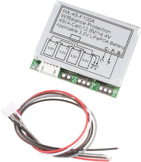 BMS 4S 100A 12.8V 14.4V Li-ion Lithium Battery BMS PCM Protection Boar