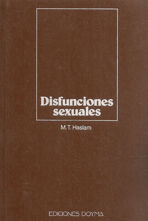 Disfunciones Sexuales Ediciones Técnicas Paraguayas