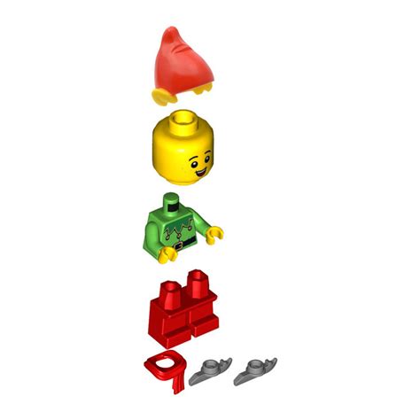 Lego Elf Red Hat With Skates Minifigure Brick Owl Lego Marketplace