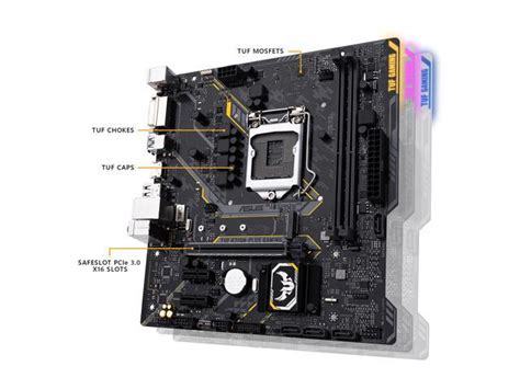 ASUS TUF H310M-PLUS GAMING LGA 1151 (300 Series) Micro ATX Intel ...