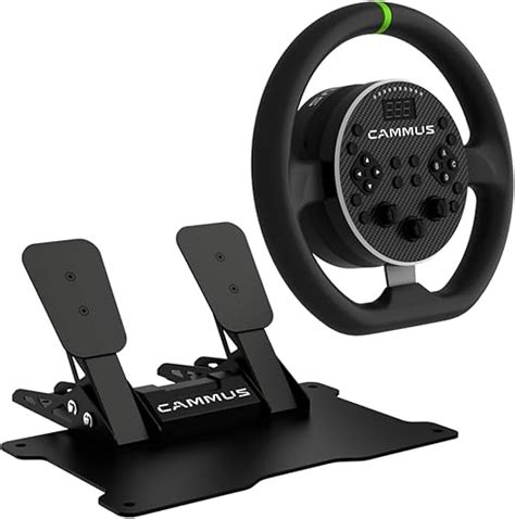 CAMMUS C5 Bundle For C5 Steel Wheel CP5 Pedals Racing Simulator