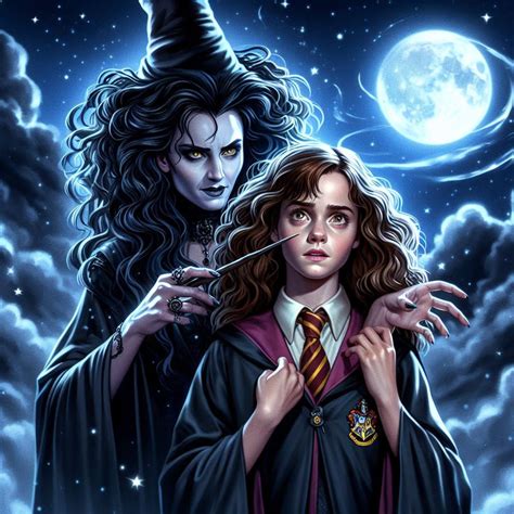 Hermione Vs. Bellatrix (Ai Generated) by JoshuaECW21985 on DeviantArt