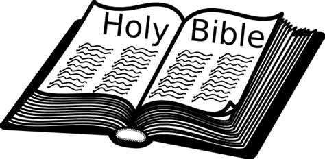 Bible Clipart Black And White Cliparts Co