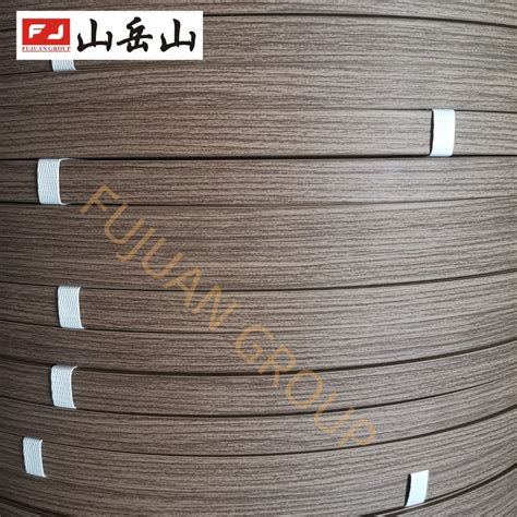 Wood Grain PVC Edge Banding Plastic Strip For Furniture Edge Banding