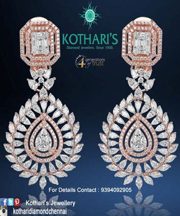 Pin By Preeti Poddar On Earrings Bridal Gold Jewellery White Diamond