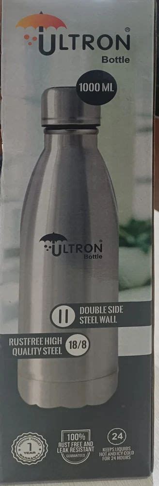 Stainless Steel Hot And Cold Water Bottle Capacity Ml At Rs Piece In Bengaluru