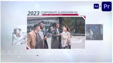 Videohive Corporate Timeline Slideshow Intro Hd