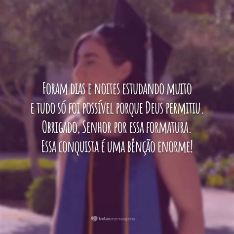 Mensagem De Agradecimento De Formatura Aos Familiares E Amigos