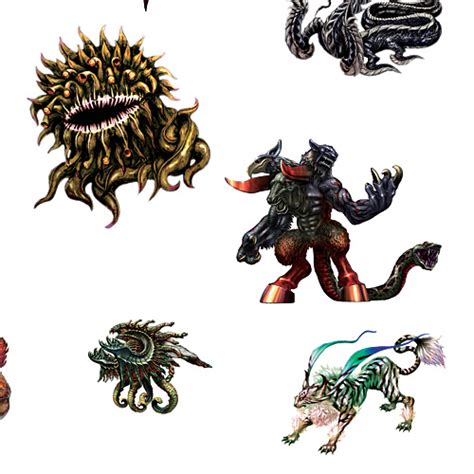 Final Fantasy Monster Concept Art