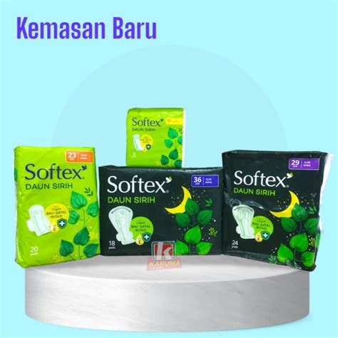 jual softex daun sirih softex daun sirih reguler flow softex daun