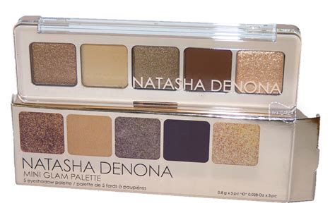 NATASHA DENONA Mini Glam Palette 5 X 0 8g CIENIE Paleta 5 Cieni Do