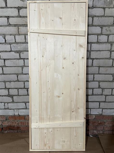 Дверь деревянная с коробкой 700х1900 - Арт. 3286 | Барабашка - Строй