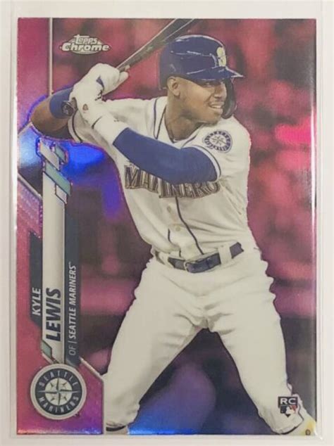 Topps Finest Kyle Lewis Rookie Card Ebay