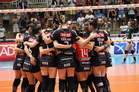 Sesi Bauru vai sediar campeonato internacional de vôlei pela primeira