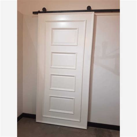 40" Prestige Barn Door (White) | Urban Woodcraft