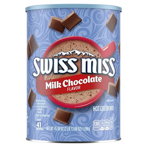 Milk Chocolate Flavor Hot Cocoa Mix Canister Oz Pack Of Walmart