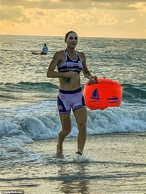 In Battle Form Bikini Clad Lara Trump 40 Shows Off Her Muscular