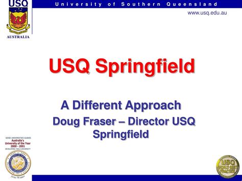 PPT - USQ Springfield PowerPoint Presentation, free download - ID:6645667