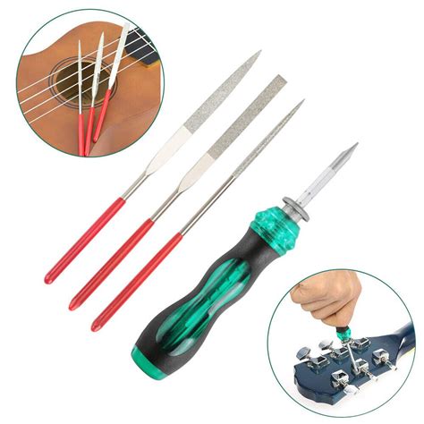 W006 Guitar Repairing Kit Guitar Care Kit Maintenance Tool Set Cleaning