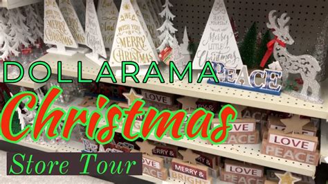 Dollarama Christmas Decorations Store Tour YouTube