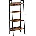 Vasagle Alinru Ladder Shelf Tier Bookshelf Storage Rack Shelves