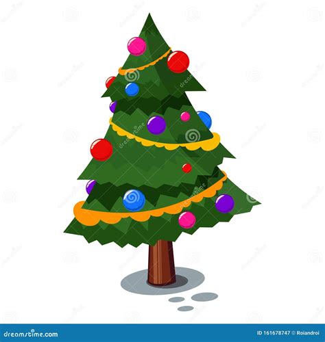 Como Dibujar Un Arbol De Navidad Modelo Lindo Del Dibujo Del Arbol De