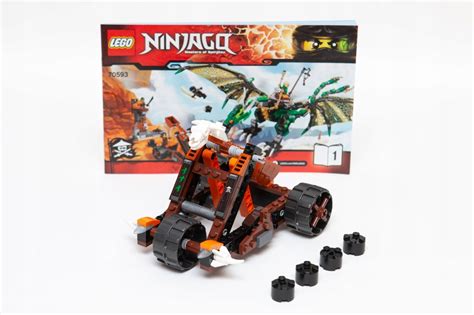 Katapulta Z Lego Ninjago 70593 Zielony Smok Nrg 11775144975