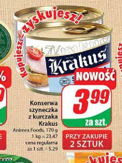 Szyneczka Z Kurczaka Krakus Animex Cena Promocje Opinie Sklep