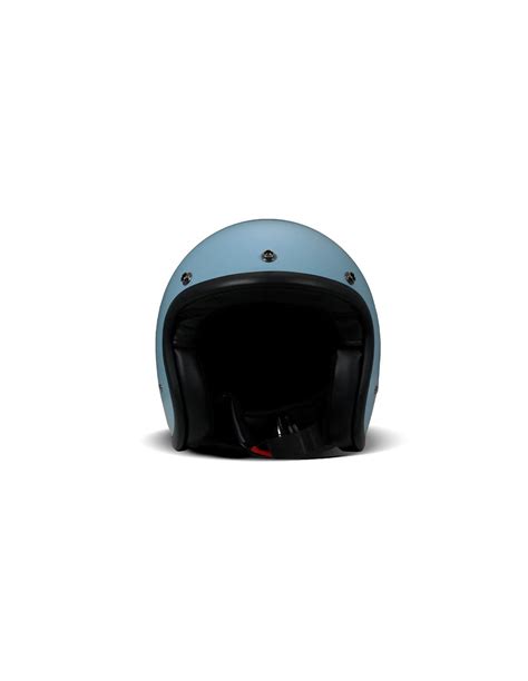 Casco Dmd Jet Vintage Light Blue Cascos Jet Accesorios Para Motos Custom