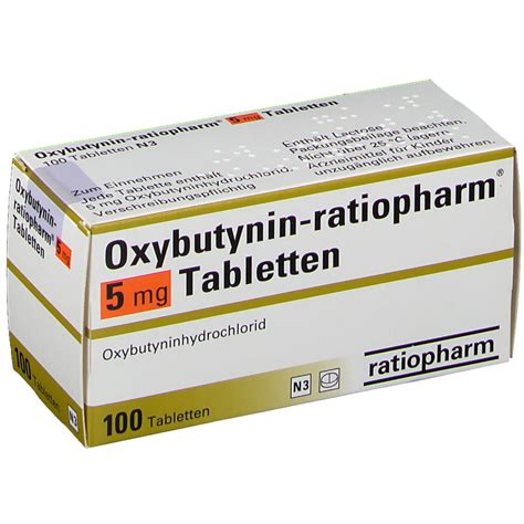 Oxybutynin Ratiopharm Mg St Shop Apotheke