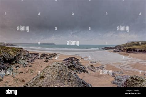 Polzeath Beach Cornwall UK Stock Photo - Alamy