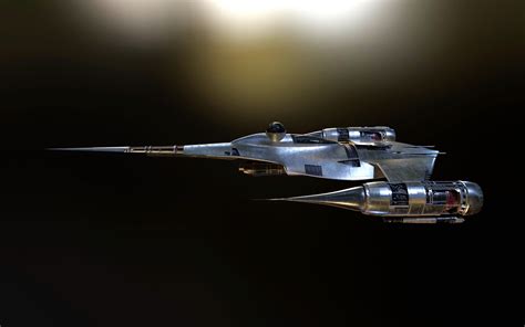 N1 Naboo Starfighter Mandalorian - 3D Model by KATEDRA604