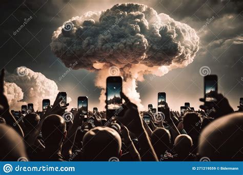 The End of the World, Live Stream Stock Illustration - Illustration of ...