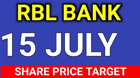 Rbl Bank July Share Target Rbl Bank Share Price Target Rbl Bank