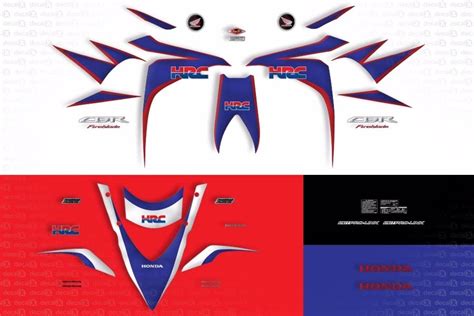 Kit Faixa Adesivo Honda Cbr Rr Hrc Fireblade R Em