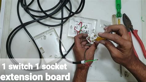 Electric Board Wiring Connection Switch Socket Extension Board