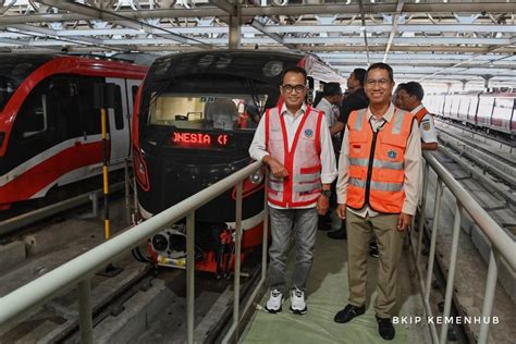 Mulai Beroperasi Agustus 2023 LRT Jabodebek Diinspeksi Kemenhub