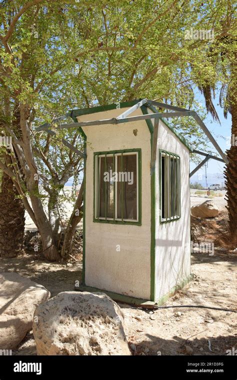 Deserted Remains Of The Ein Gedi Spa In The Ein Gedi Beach Area Israel