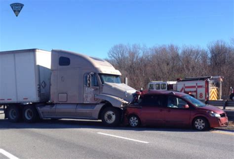 Crash Involving Tractor Trailer Closes Interstate 290 In Worcester