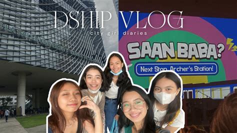 First Day In Dlsu 💚🏹 Dship Vlog City Girl Diaries 🩷🎀 Day In My Life