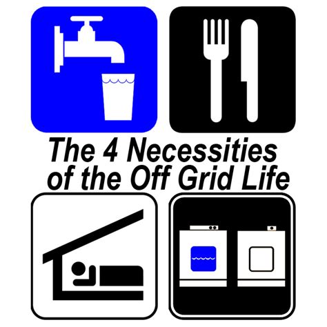 The 4 Basic Necessities For Living “Off The Grid”