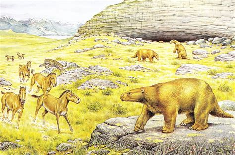 Ice Age Extinct Animals Names