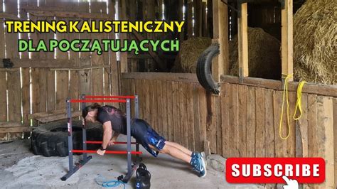 Trening Kalisteniczny Dla Pocz Tkuj Cych Kalistenika Youtube